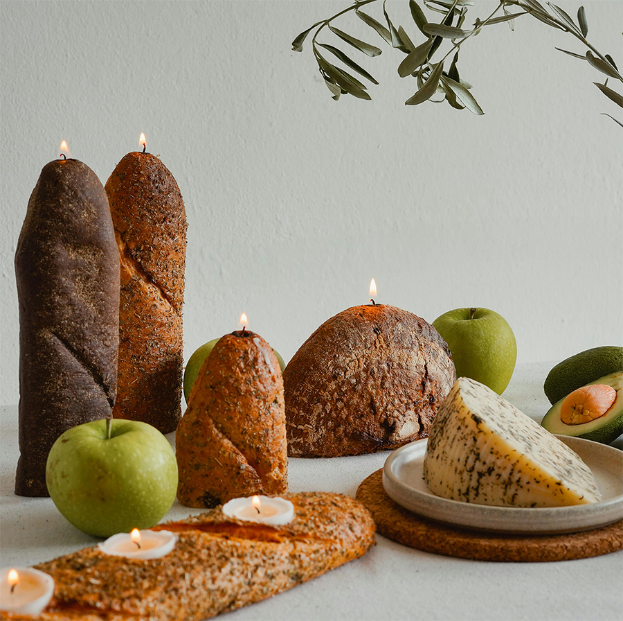 Bread Candles Photo